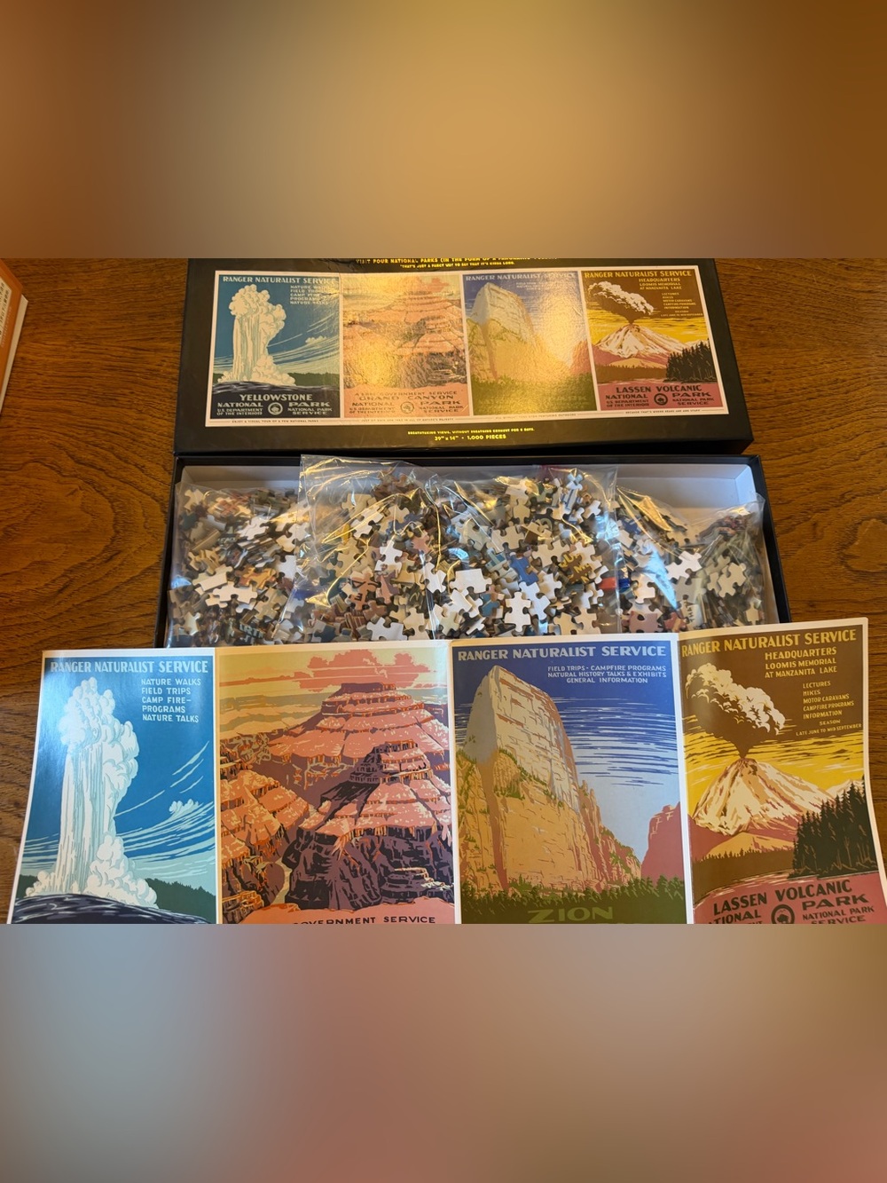 National Parks Panoramic 1000-Piece Jigsaw Puzzle - Brass Monkey